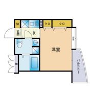 クレタ県庁前の間取り画像