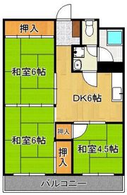 ピロ小倉IIの間取り画像