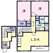 ニューフラットCの間取り画像