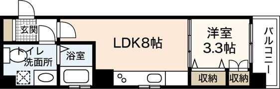 小町グランデの間取り画像