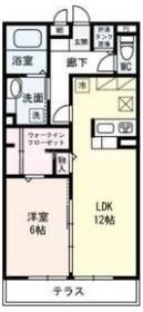 カサレリアIIの間取り画像