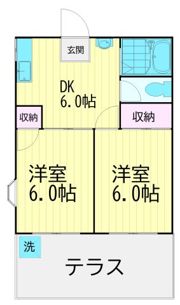 ビバ久が原の間取り画像