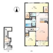仮）行田市中央スターテラスⅡ・Lの間取り画像