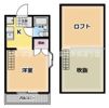 善通寺コーポの間取り画像