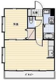 モデスティの間取り画像