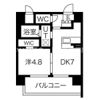 コスモリード大阪福島の間取り画像
