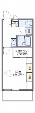 レオパレススカイの間取り画像