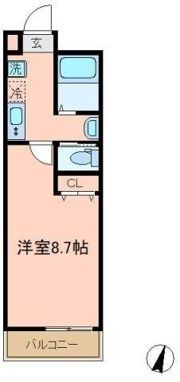 ベスト川口の間取り画像
