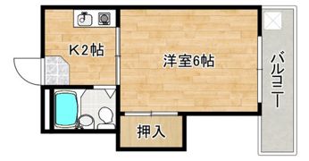 メルビルの間取り画像