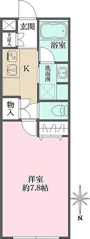 アトリオフラッツ自由が丘イーストの間取り画像