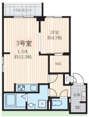 フォセット深沢の間取り画像