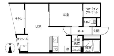 VANGUARD HILLの間取り画像