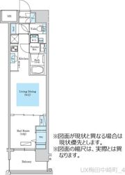 アーバネックス梅田中崎町の間取り画像