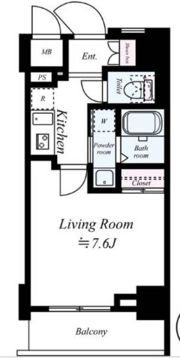 ヴェルステージ秋葉原の間取り画像
