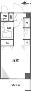 第62クリスタルマンションの間取り画像