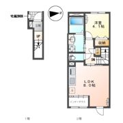 エビスヤ（EBISUYA） 壱番館の間取り画像