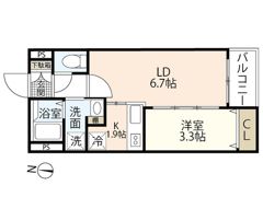 月光江波東零番館の間取り画像