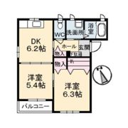 メゾン･ハマダの間取り画像