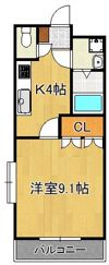 アムールコスモスの間取り画像