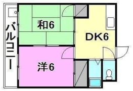 レモンハイツ駅前の間取り画像