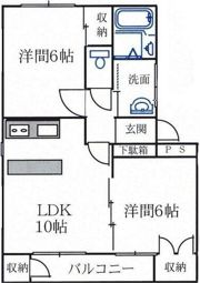 シルクハイツの間取り画像