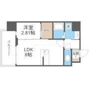 LiveCasa天満橋の間取り画像