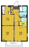 第7登陽コーポの間取り画像
