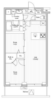 SPコート保塚町の間取り画像