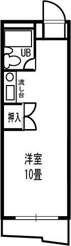 コーポ松宮の間取り画像