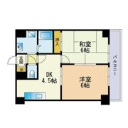 ドゥエム百道の間取り画像