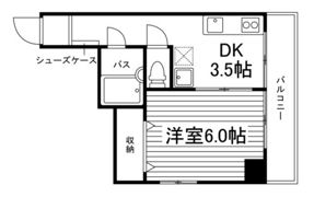 グレイス岡山の間取り画像