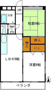 リーベン村瀬の間取り画像