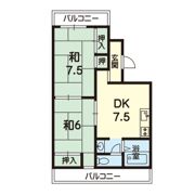 タカノビルの間取り画像