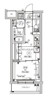 セジョリ東陽町Ⅱの間取り画像