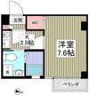 Studio Flatの間取り画像