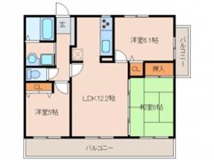 ルミナス百道の間取り画像