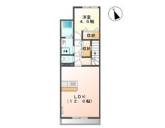 ソレイユの間取り画像