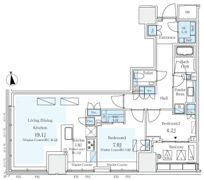 パークコート ザ・三番町ハウスの間取り画像