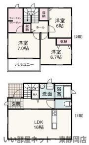 C’s安東の間取り画像