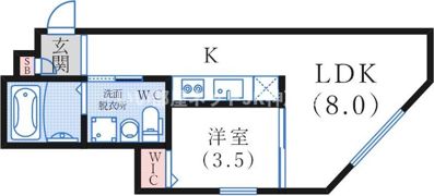 FlowerGarden KOBEの間取り画像