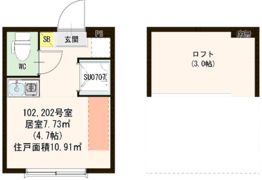 アイビーメドウ千川の間取り画像