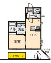 クレールムサシの間取り画像