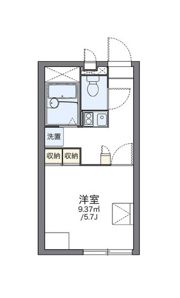 レオパレスドリーム瀬戸内の間取り画像