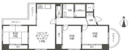 エクセル山手の間取り画像