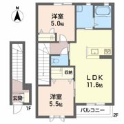 エスパディ グレイスの間取り画像