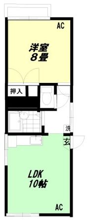 サニーハイムの間取り画像