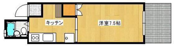 ジュネス石本の間取り画像