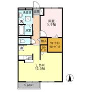 トリヴァンベール・鷹取の間取り画像