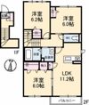 シャーメゾン庭瀬の間取り画像