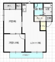 ガーデンプレイス本庄の間取り画像